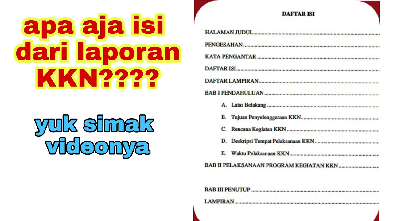[KKN PART 8] SELESAI KKN, YUK BUAT LAPORAN KKN KALIAN!
