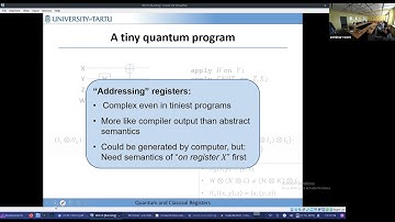 Quantum Registers – Dominique Unruh – IoC Tallinn