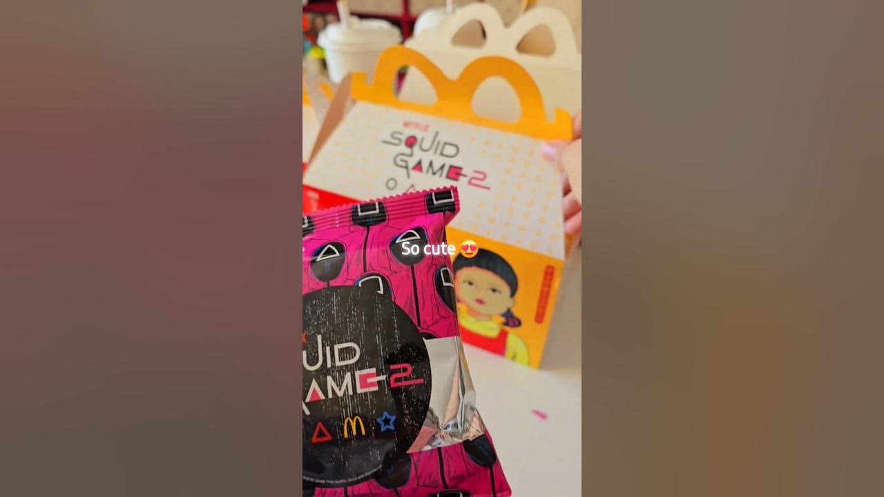 SQUID GAME MEAL AT MCDONALD ✨️ #australia #vlog #squidgame2 #squidgame #mcdonalds #squidgamemeal