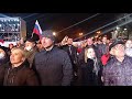 Праздничный салют в Севастополе в честь 7-й годовщины воссоединения Крыма с Россией (18.03.2021)