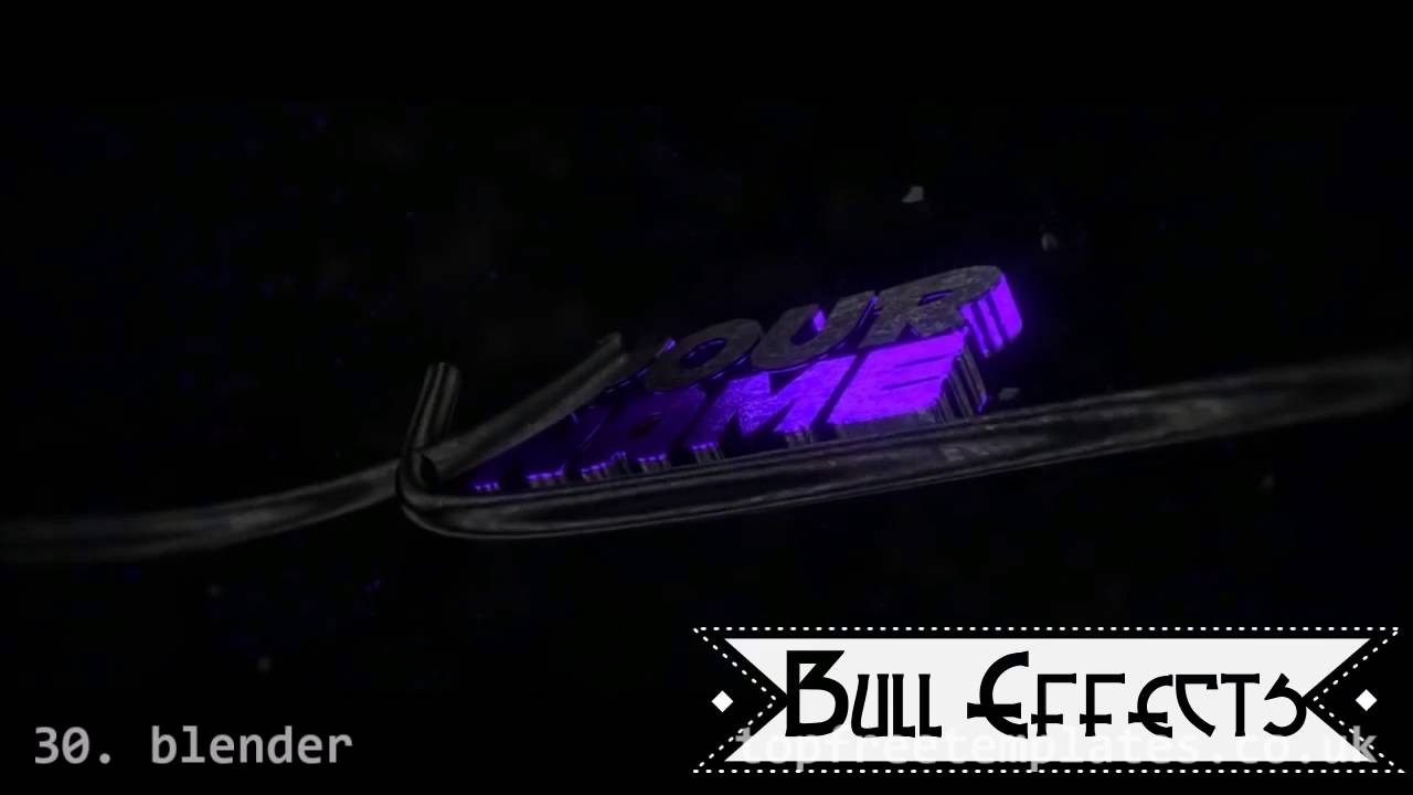 Top 50 Intros Of 2015 Ae Blender SONY Vegas Pro YouTube