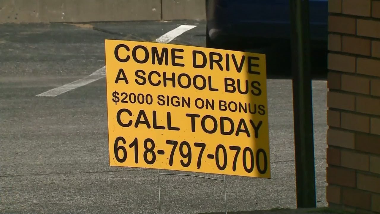 Could the National Guard solve the school bus driver shortage? - YouTube