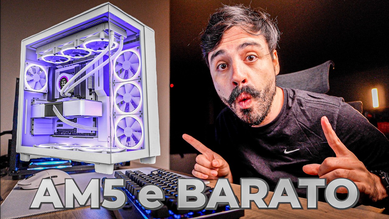 PC Gamer BARATO de 2500 Reais com Ryzen AM5 preparado pra UPGRADE !!!