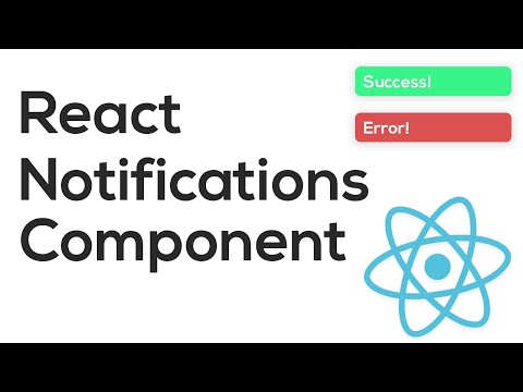 React Notification Component - ReactJS Tutorial