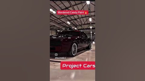 Most Expensive Car Paint Ever Applied – Is It Worth It. Murdered Candy Paint. @PROJECTCARS_14 on IG