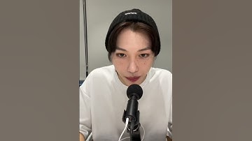 Thumbnail of Felix sings 'Maniac' on vlive#Part 1#felix#vlive#skz❤️