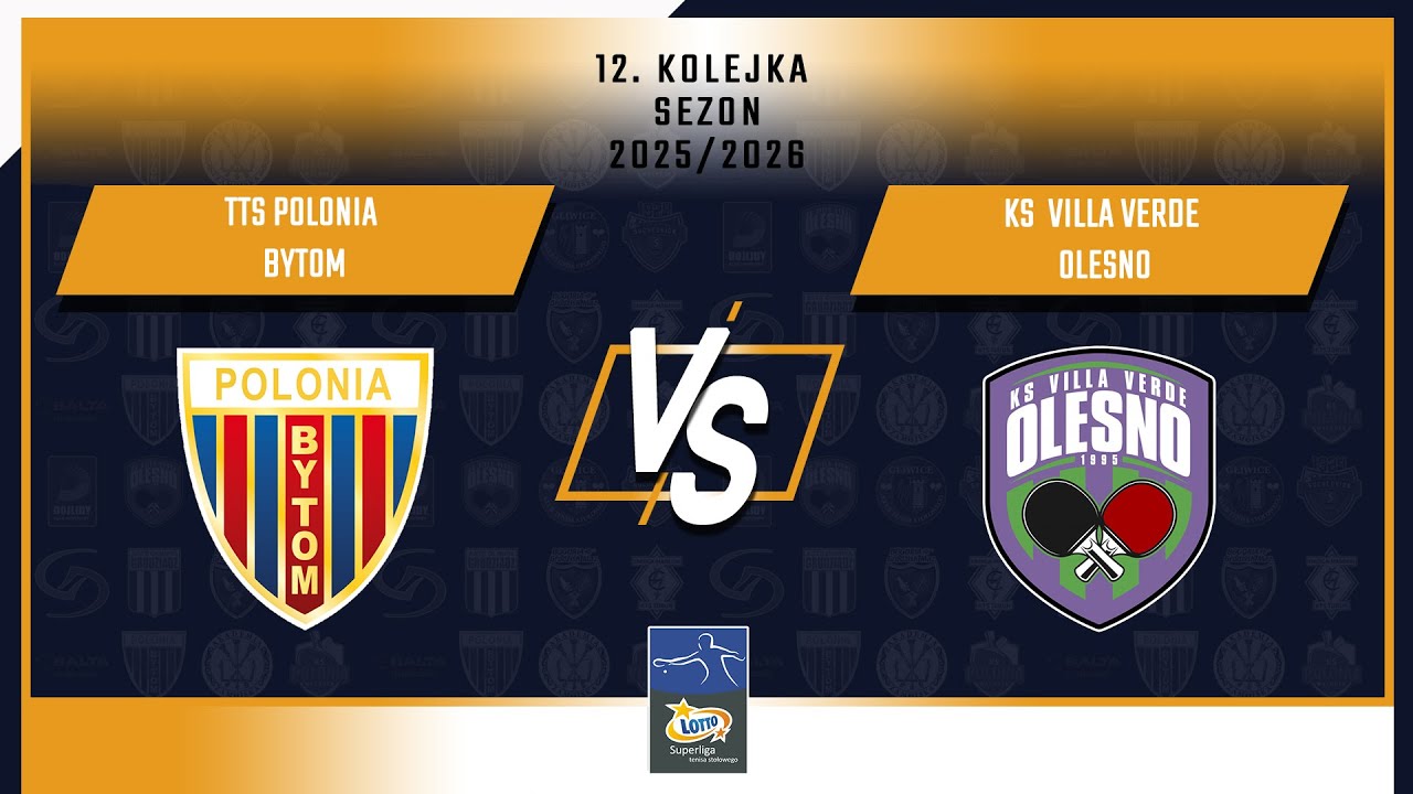 12. Kolejka LOTTO Superligi - TTS Polonia Bytom vs KS Villa Verde Olesno