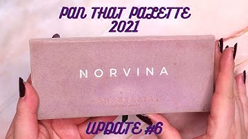 PAN THAT PALETTE #6 LAST UPDATE I ABH NORVINA PALETTE