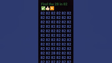 find 28 #braintestsolution #smartphone #automobile #challenge #tranding #quiz #gkquestion #maths