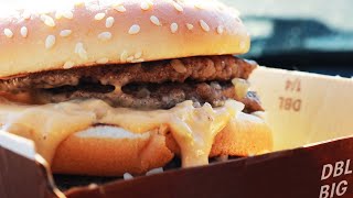 A Trip to McDonalds in October with the most craziest mustache ever.