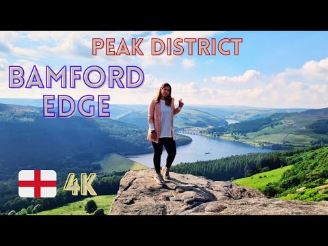 Bamford Edge, Peak District- walking tour- 4K | 2021