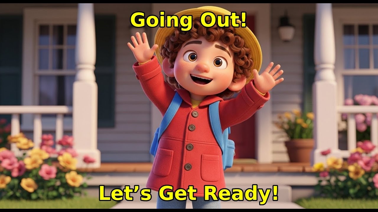 🚶‍♂️ Going Out Song – Let’s Get Ready for Fun! | Tunibee