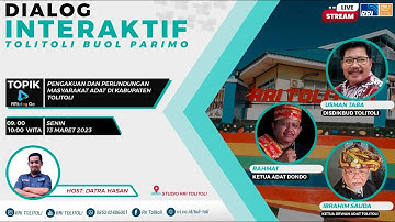 PENGAKUAN DAN PERLINDUNGAN MASYARAKAT ADAT DI KABUPATEN TOLITOLI