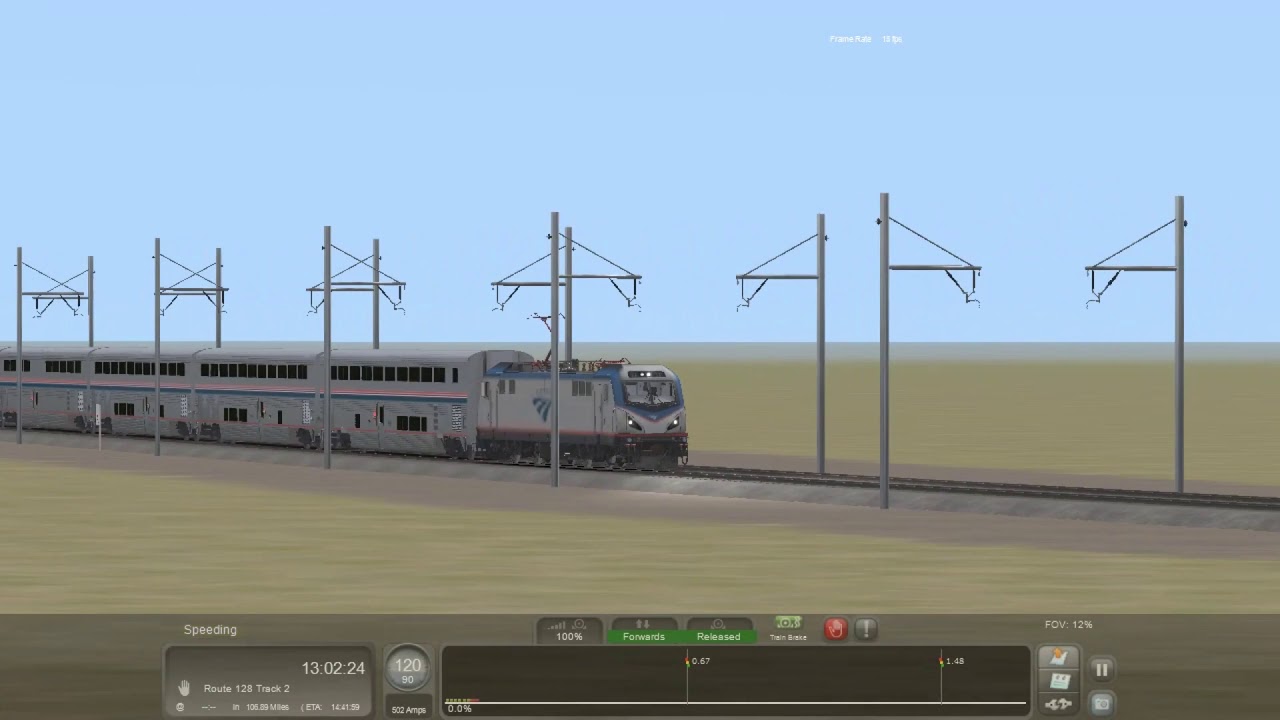 Train Simulator 2021: Amtrak ACS-64 with Superliners - YouTube