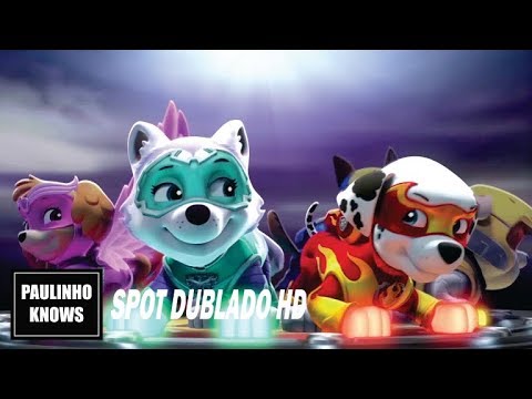 animação liga da justiça Patrulha Canina: Super Filhotes (Paw Patrol: Mighty Pups, 2019) | Spot Dublado HD