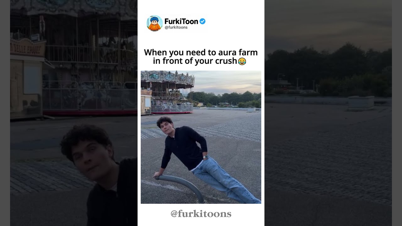 Bro is doing everything to impress his crush 😭 | #shorts #funny