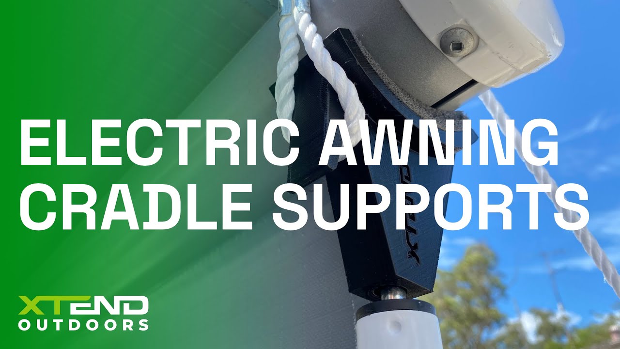 Xtend Outdoors Electric Awning Cradle Supports YouTube