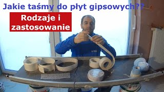 Jakie Taśmy Do Płyt Gipsowych?, Jakich Taśm Używać Do Spoinowania I Na Narożniki Płyt Gk?