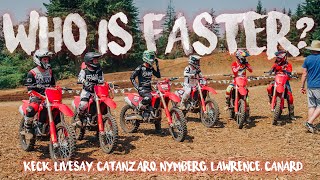 Am I faster than Jett Lawrence when we’re both on a stock bike?! || Lap Time Comparison