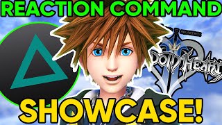 Kingdom Hearts 2 - All Reaction Commands, Summons, and Limits