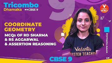 MCQs of RD Sharma + RS Aggarwal + Assertion Reasoning |Coordinate Geometry | Class 9 Maths Chapter 3