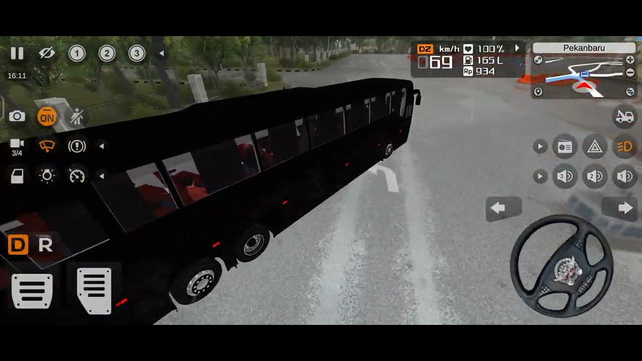 Bus Simulator Indonesia|Driving Through Chaos! | Bus Simulator Indonesia Realistic Gameplay