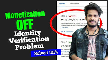 Verify Your Identity To Enable Monetization / #Monetization Disabled How To Re-enable Monetization |