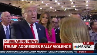 Corey Lewandowski grabs Michelle Fields