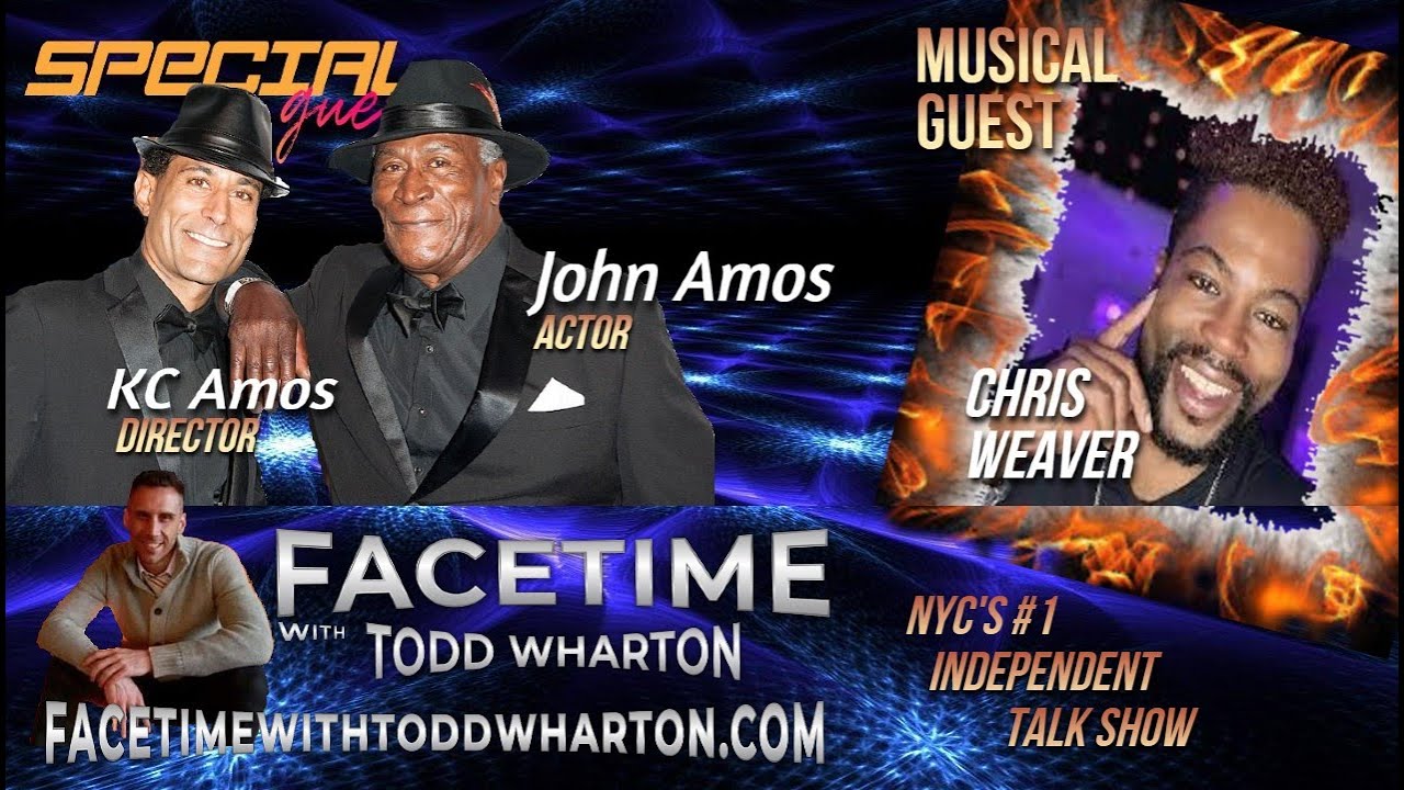 S4E3 w/Special Guests KC Amos, John Amos & Musical Guest Chris Weaver a