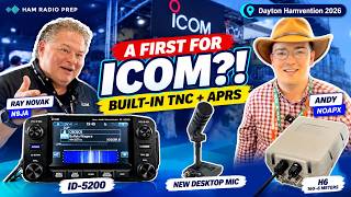 Icom's New ID-5200: Built-In TNC + APRS Walkthrough | Dayton Hamvention 2026