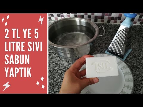 Video: Sıvı Sabun Nasıl Yapılır