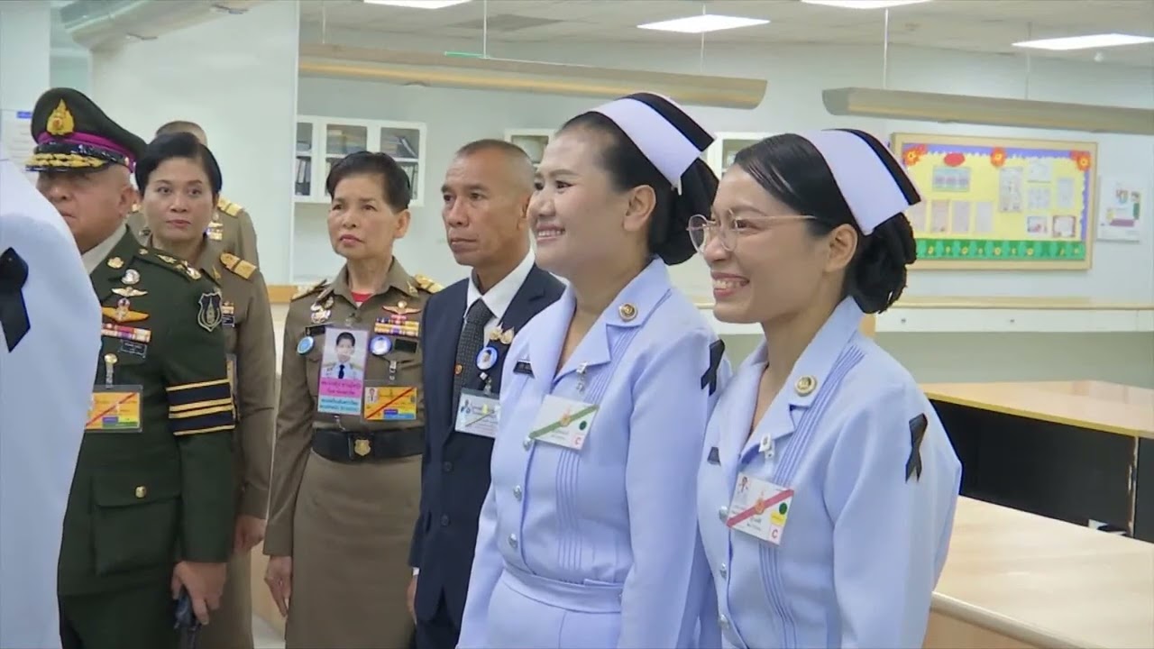 เจ้าฟ้าทีปังกรรัศมีโชติ ทรงเยี่ยมกำลังพลที่ได้รับบาดเจ็บ ข่าวในพระราชสำนัก วันที่ ๒๐ ธันวาคม ๒๕๖๘