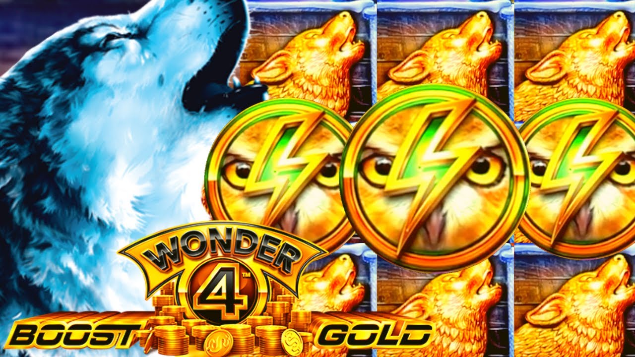 ★SUPER BIG WIN!★ ALL15 HEADS? RARE TIMBER WOLF RETRIGGER! WONDER 4 BOOST GOLD Slot Machine