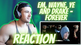 Eminem, Drake, Lil Wayne, Kanye West - Forever (REACTION)