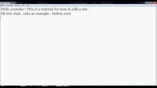 How to edit a site [tutorial]