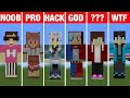 NOOB VS PRO VS HACKER Minecraft Pixel art✨anime