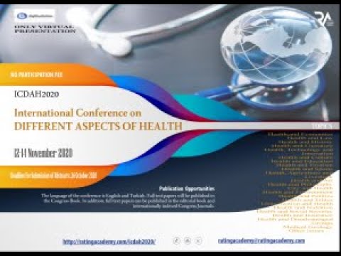 14-11-2020-(09.30) ICDAH2020 AMBER HALL Sağlık ve Beslenme -(11:00)Sağlık, Covid-19 ve Toplum