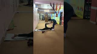 🦵🏻 leg stretching#flexibility#advance asana#yogapractice #