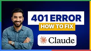 How to fix Claude Code 401 error[FULL GUIDE]