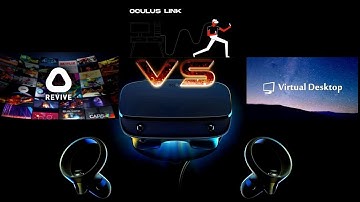 Revive Vs Oculus Link Vs Virtual Desktop // GamingWithMatteo311