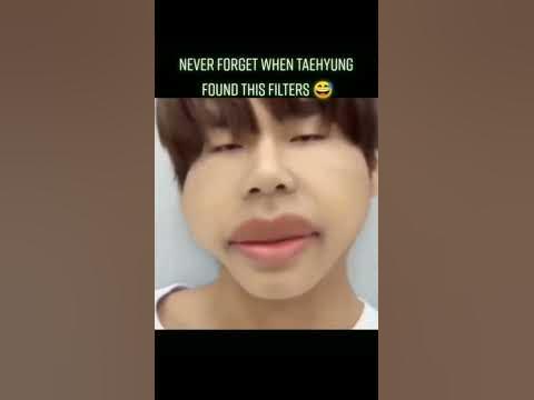 Taehyung's ultimate funny moments with filters😂 - YouTube