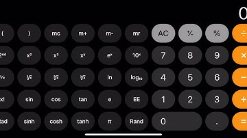 Calculating Trig Ratios in the iPhone Calculator