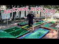 We Built A Mini Golf Course In Our Back Yard + How We Did It