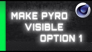Make Pyro visible | Cinema 4d | Octane render