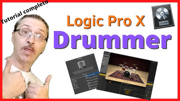 🔴DRUMMER Logic Pro X. TUTORIAL COMPLETO en Español.🔴