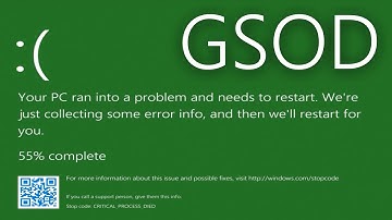 Windows 10 Green Screen of Death (GSOD)