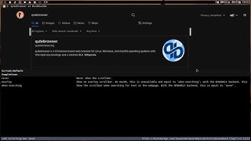 QuteBrowser: How to Remove the Scrollbar for a Sleek and Streamlined Experience