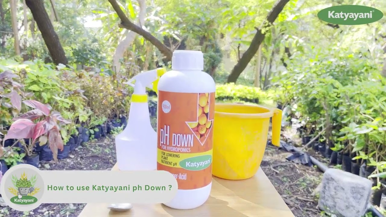 How to Use Katyayani Hydroponic PH Down || Ph Down || Hydroponics || Agriculture 