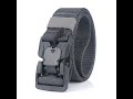 2020 Belt For Men Magnetic Buckle Casual Jeans Belts Light Military Tactical Designer Nylon Belt