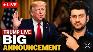 🚨 TRUMP LIVE: “Very Big Announcement” on Elections & Iran War | Bitcoin, XRP & Stocks React